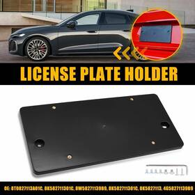 8k582711301c Auxito For Q5 Audi A4 A5 A6 Q7 Rear Bumper License Plate Tag Holder Mounting Bracket 1