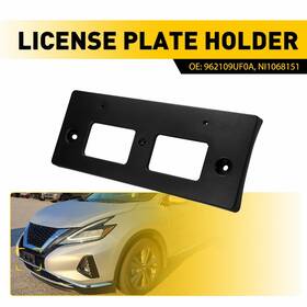 962109uf0a Auxito Front License Plate Frame Holder Bracket For Nissan 2021-2022 Murano Midnight Us