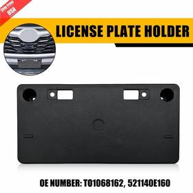 To1068162 Auxito Autoparts Front License Plate Tag Frame Bracket Fits Toyota Highlander 2020-2024