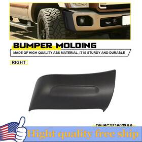 Bc3z16038aa Auxito Right Fit For 2011-2016 Ford Super Duty Front Bumper Bar Molding