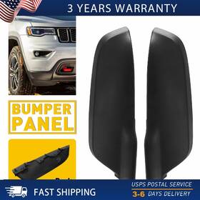 Bxghz-dqnj-14-20 Auxito 2x Front Bumper Lower Corner Panel Covers Trim For 2014-2020 Jeep Cherokee Grand