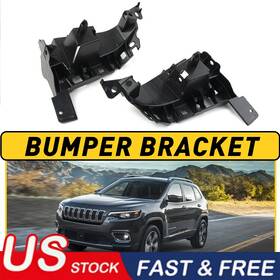 Bxgzj-cherokee-14-18 Auxito For 2014-2018 Jeep Cherokee 2pcs Front Left And Right Side Lower Bumper Brackets