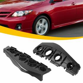 Bxgzj-corolla-11-13 Auxito 2x Bumper Brackets Fits 2011-2013 Toyota Corolla Ce Le S Front Driver Right Side