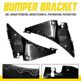 Bxgzj-mustang-10-14 Auxito Front Bumper Support Bracket Retainer For 2012-2013 Ford Mustang Boss 8 Cyl 5.0l