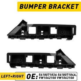 Bxgzj-passat-12-15 Auxito Left And Right Side Bumper Support Fit Brackets 2012-2015 Passat Volkswagen 2013