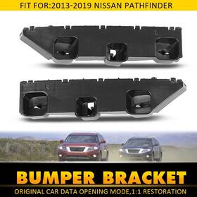 Bxgzj-pathfinder-13-19 Auxito Black Front Bumper Support Bracket Left And Right For Nissan Pathfinder 2013-2019