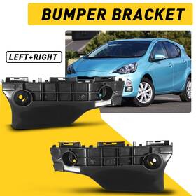 Bxgzj-priusc-12-17 Auxito Front Left And Right Side Outer Bumper Set Retainer For Toyota 2012-2017 Prius C