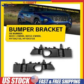 Auxito Bxgzj-tucson-22-23 Front Bumper Bracket Mounting Cover Left&right For 2022-23 Hyundai Tucson 2-20x