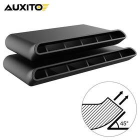 Cfkg-silverado-14-18 Auxito Air Deflectors Ac Vent For 2014-2019 Chevrolet Silverado Gmc Sierra Ec