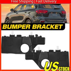 Cl182k Auxito Pair Front Bumper Bracket Retainer Fit For Kia Sorento 2.0l 2.4l 3.3l 2016-20 B