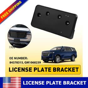 Fzd-pzj-16546 Auxito License Plate Brackets Front 84378315 For 2021 2022 2023 2024 Cadillac Escalade