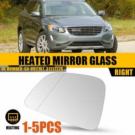 Ga-vo1107 Auxito Ga-vo2107 Fit Volvo Xc60 2010-17 Front Us Passenger Side Heated Mirror Glass1-5x