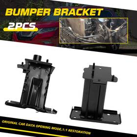 Of-cp-om-0526 Auxito New Bumper Bracket Fits 2014-2019 Nissan Rogue Models Set Of 2 Front Lh And Rh T