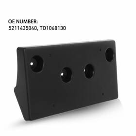 Pzj-equinox-18-21 Auxito For 18-21 Chevrolet Equinox Bumper License Plate Mounting Bracket 23320630