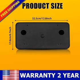 Pzj-silverado-22-23 Auxito For Chevy 2022-2023 Silverado 1500 Ltz T/boss Rst H/c License Plate Bracket