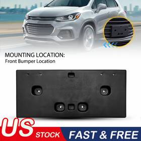 Pzj-trax-17-22 Auxito For 2017-2022 Chevrolet Trax Front License Plate Frame Holder Mounting Bracket