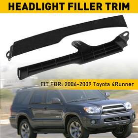 T4u064080602 Auxito Front Bumper Grille Headlight Filler Trim Set Rh Lh For 2006-2009 Toyota 4runner