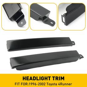 T4u964080602 Auxito Front Bumper Grille Headlight Filler Trim Panel Fit For 1996-2002 Toyota 4runner