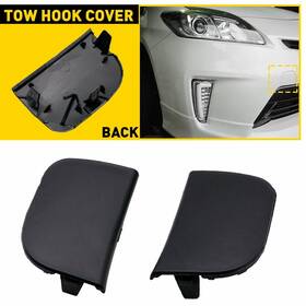 Tckg-prius-12-15-ej Auxito For 2012 2013-2015 Prius Toyota Front Bumper Tow Hook Eye Cap Cover Left And Right