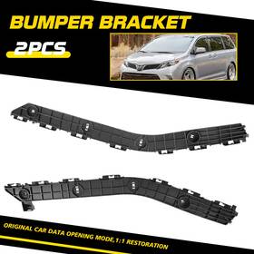 To1133110 Auxito Fit 2011 20 Toyota Sienna Rear Bumper Cover Retainer Brackets Left Right Pair Xa