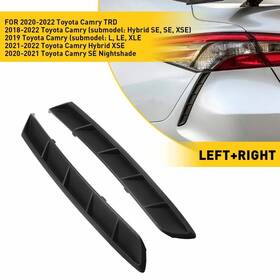 To1139104 Auxito 2x Bumper Bracket Set For 2018-2022 Toyota Camry Rear Driver And Passenger Side