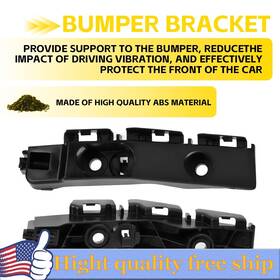 55079224ac Auxito World 55079225ac For Dodge Durango 2011-13 Driver And Passenger Side Front Bumper Support Bracket W