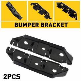 Xpd-bxg-59483 Auxito Black Lh Rh Front Bumper Support Bracket Kit For Ford Fusion 2016 2014 2015