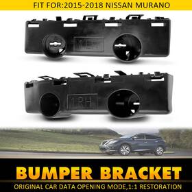Xpd-bxg-59501 Auxito New Fit Nissan 15-2019 Murano To Fender Left And Right Side Bumper Brackets