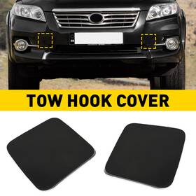 Xpd-bzd-96160 Auxito For Toyota Rav4 2011-2012 Left Right Front Bumper Tow Hook Cover Cap Accessories