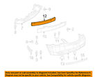 5303700ad Bar Chrysler Front Bumper-impact Oem