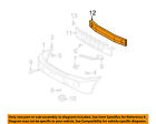 5213148041 Bar Highlander Oem Bumper-impact 01-03 Front Toyota