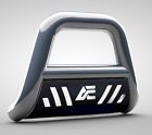 Bb7-13-12 " Bar Stainless Effect Plate Chrome Black Bull 7 Skid Steel