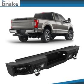 Br169824tr Bator Steel Rear Bumper Guard Fog Lamps For Ford F-250 2011 12 13 14 15 2016