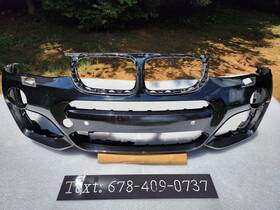 51118056874 Bavarian Motor Works Bmw Bumper Cover Front X4 X3 2015-2018 Oem No Shipping
