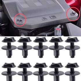 Bcsmmcar 963669169306 Fit For Jaguar Xj Xf Lr024316 Car Engine Bumper Cover Snap Screws Fastener Clips