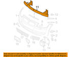 51117267672 Beam Oem 328i Front Bmw 07-13 Bumper Grille-reinforcement