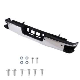 23455119 Bfo Rear Step Bumper With Parking Aid Sensor Holes Kit For Gmc Sierra 1500 2014-2018