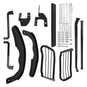 Gvn1w7 Bfo Front Grille Guard Bumper For Toyota Tacoma 2005-2015 Steel Black Powder Coated
