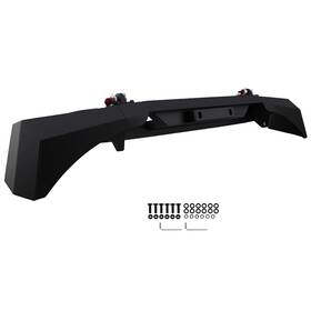 Kdn8w0 Bfo Steel Rear Bumper Guard For Toyota Tacoma 05-15 With Led Lights&mounting Hardware
