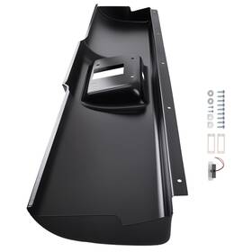 L9kg6y Bfo Rear Roll Pan For Chevrolet C1500/c2500/c3500 1988-1998 Steel Primed Black