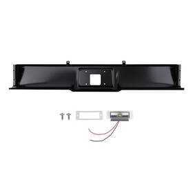 Puh4b7 Bfo Black Steel Rear Roll Pan For Gmc C1500 Suburban 1992-1999 Primed Finish