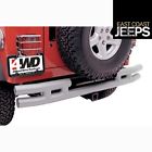 Jb48-r Black Smittybilt Jb4 3 Powder Bumper Double Coat Tube Hitch Rear