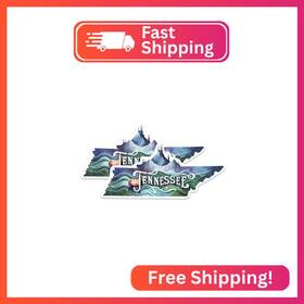 Bmcs1278 Bliss Monkey Co. 2 Pack Tennessee State Shape Stickers - Tn Sticker Choose From 50 Stat