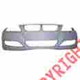 51117226712 Bm1000209 Brand New Aftermarket Replacement Fits Bmw 3 Series Sedan Wagon Front Primered Bumper Cover