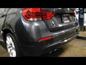 190-59210a Bmw Rear Bumper M-sport Line With Park Assist Fits 12-15 X1 10244533
