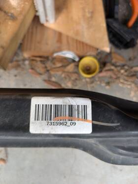 Bmwx6m Bmw 50432 Bmwx5m Bmwx5 2014 - 2018 X5 F15 Bumper Reinforcement Bar Support Exterior Rear Oem