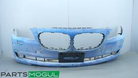 51117891282 Bmw 09-15 750i 750li F01 Front Bumper Cover Panel Blue Wrapped Oem