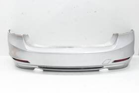 51127312726 Bmw 12-15 F30 3 Series Rear Bumper Cover Molding Trim Silver Oem