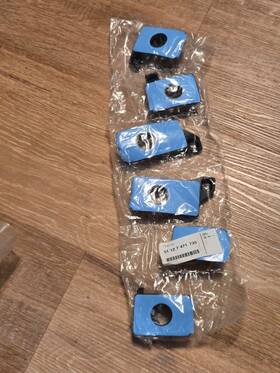 51127471735 Bmw 2014-2016 Parking Sensor Bumper Holders Kit Oem New
