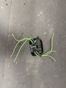 61136918277 Bmw X5 M E70 Bracket Inline Connector Optical Fibre Cable